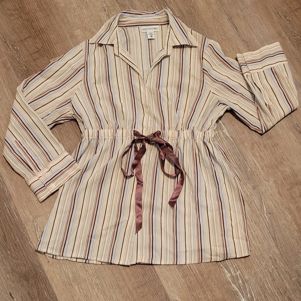 Motherhood Maternity Blouse Size m